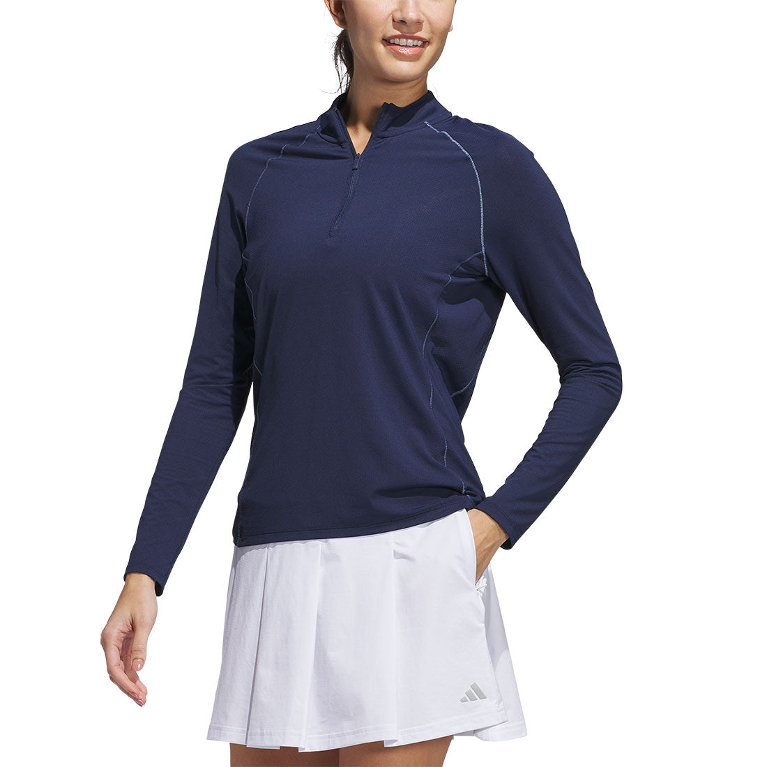 Adidas Women's Ultimate365 Solid 1/4 Zip Golf Mock – Golf Discount