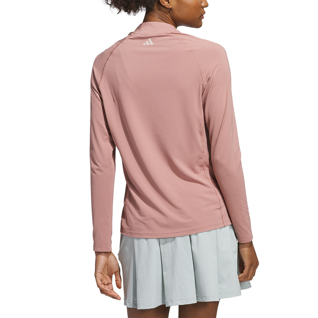 Adidas Women's Ultimate365 Solid 1/4 Zip Golf Mock