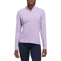 Adidas Women's Ultimate365 Solid 1/4 Zip Golf Mock