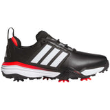 Adidas Adipower 26 Golf Shoes Black/White/Lucid Red