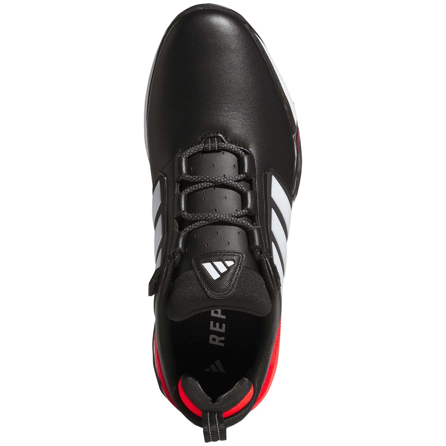 Adidas Adipower 26 Golf Shoes Black/White/Lucid Red