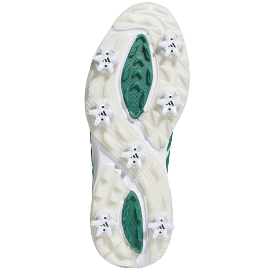 Adidas Adipower 26 Golf Shoes White/Collegiate Green/Crystal White