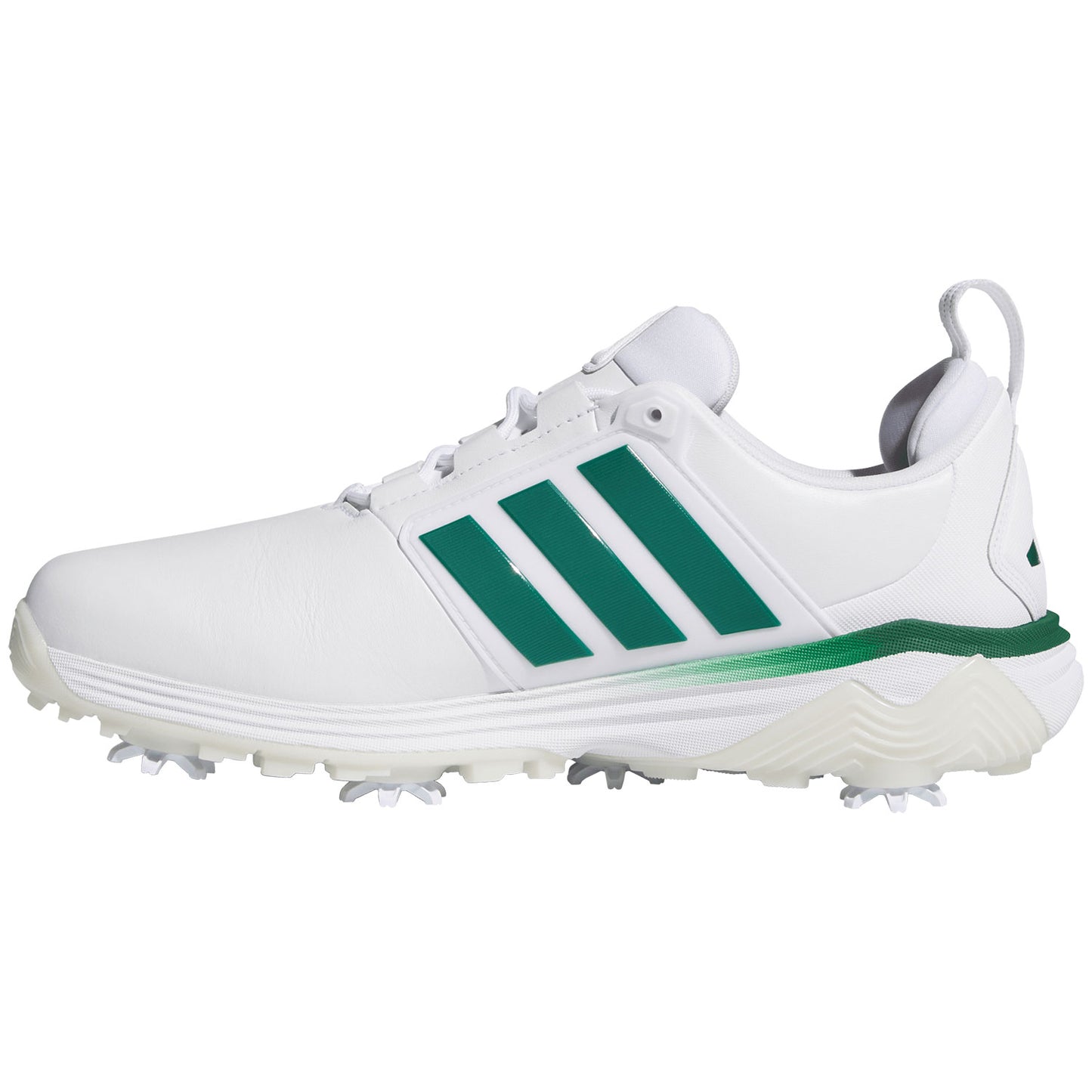 Adidas Adipower 26 Golf Shoes White/Collegiate Green/Crystal White