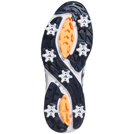 Adidas Adipower 26 Golf Shoes White/Collegiate Navy/Lucid Orange