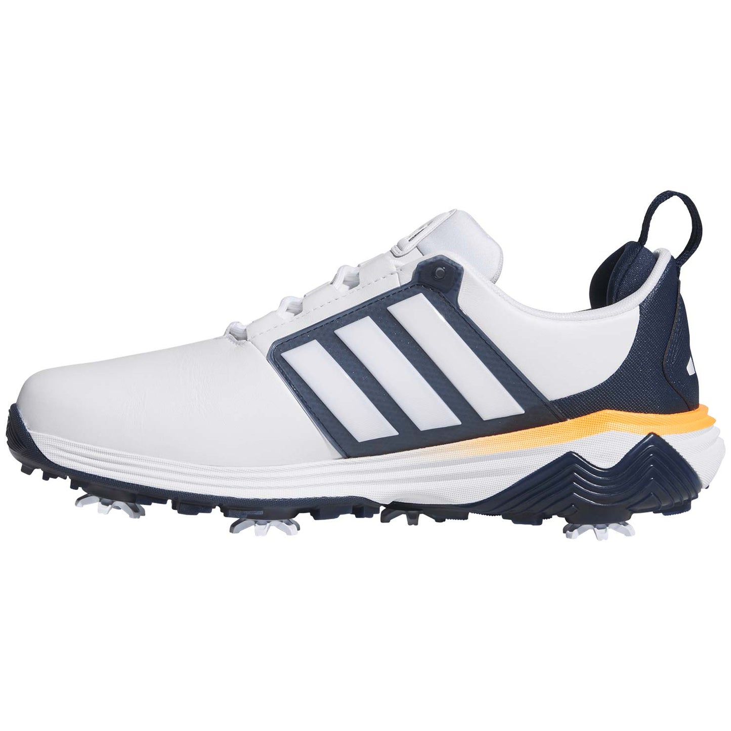 Adidas Adipower 26 Golf Shoes White/Collegiate Navy/Lucid Orange