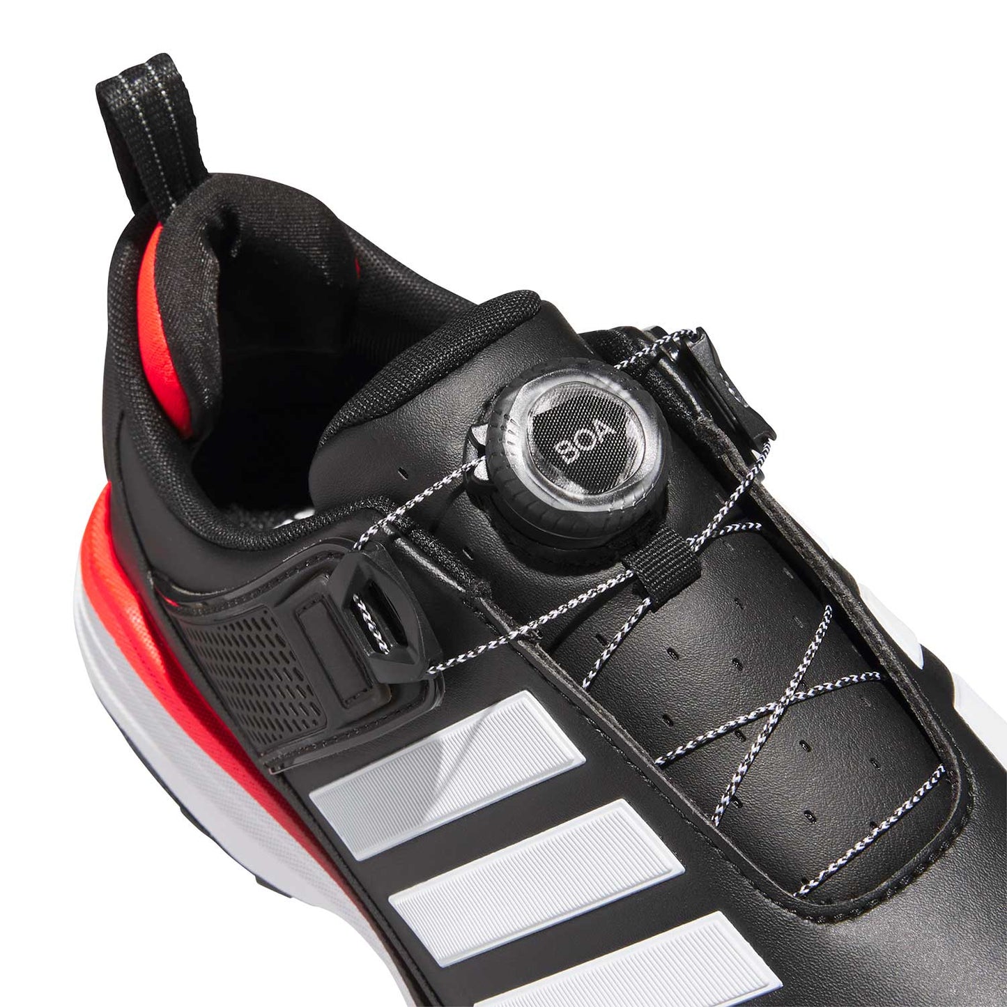 Adidas Adipower 26 SL BOA Golf Shoes Black/White/Lucid Red