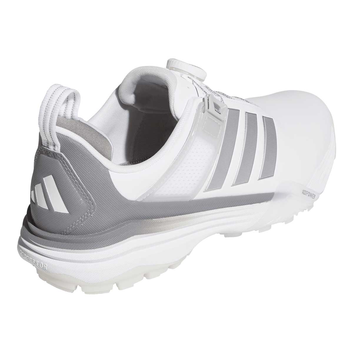 Adidas Adipower 26 SL BOA Golf Shoes White/Silver/Grey Two