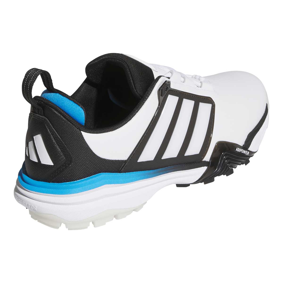 Adidas Adipower 26 SL Golf Shoes White/Black/Lucid Ray Blue