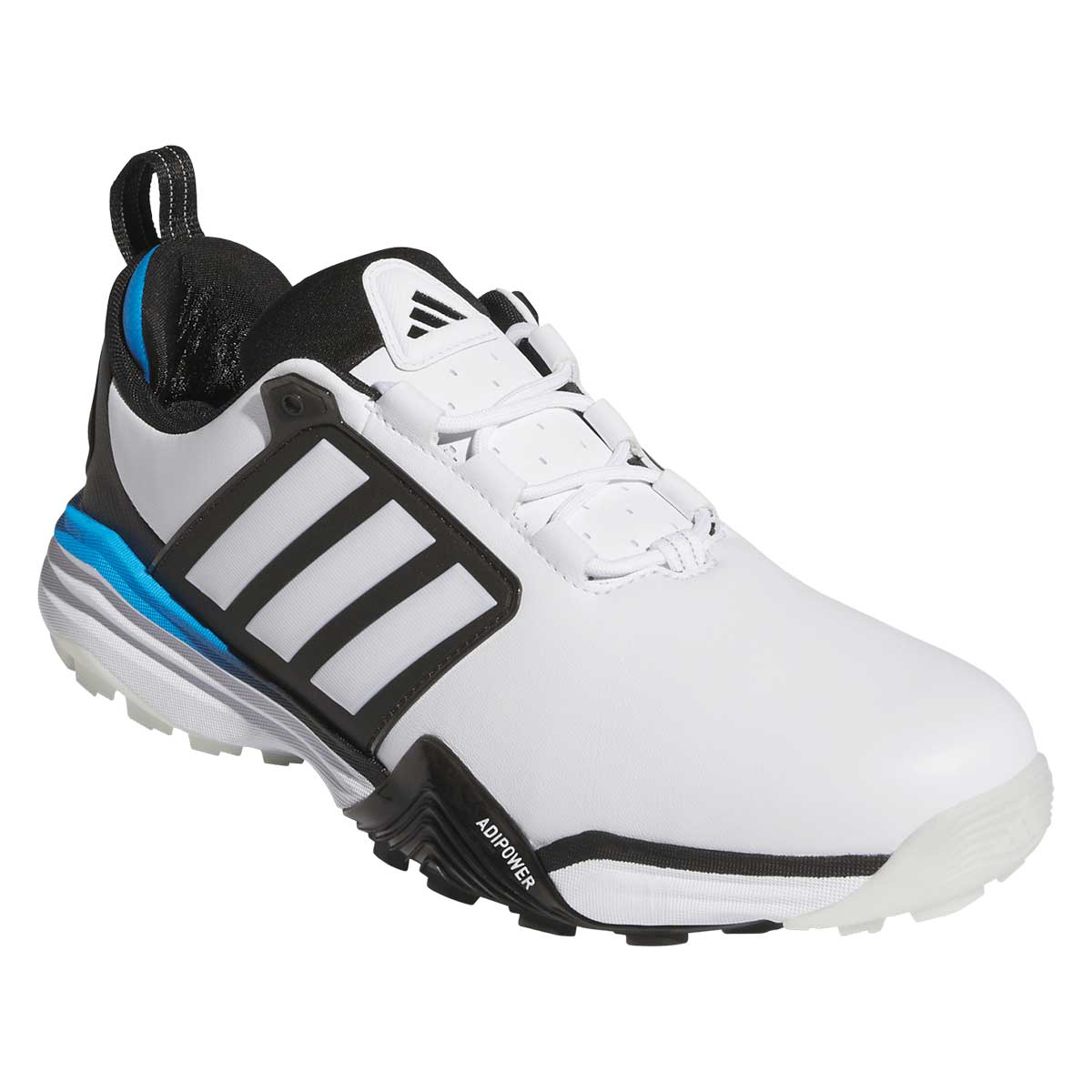 Adidas Adipower 26 SL Golf Shoes White/Black/Lucid Ray Blue