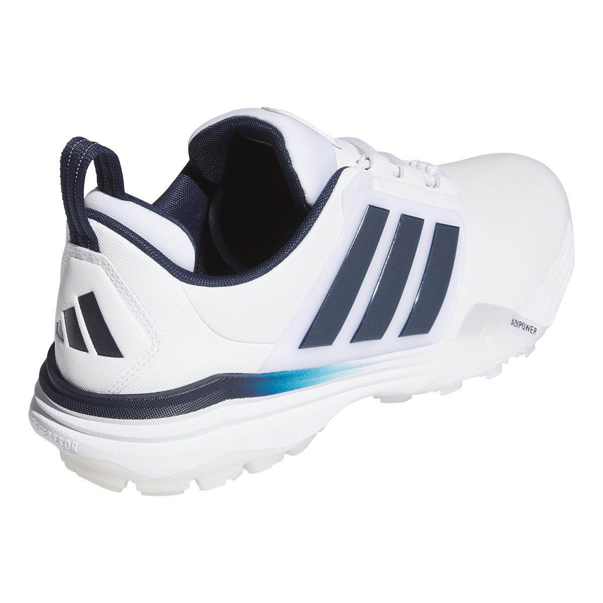 Adidas Adipower 26 SL Golf Shoes White/Collegiate Navy/Lucid Orange