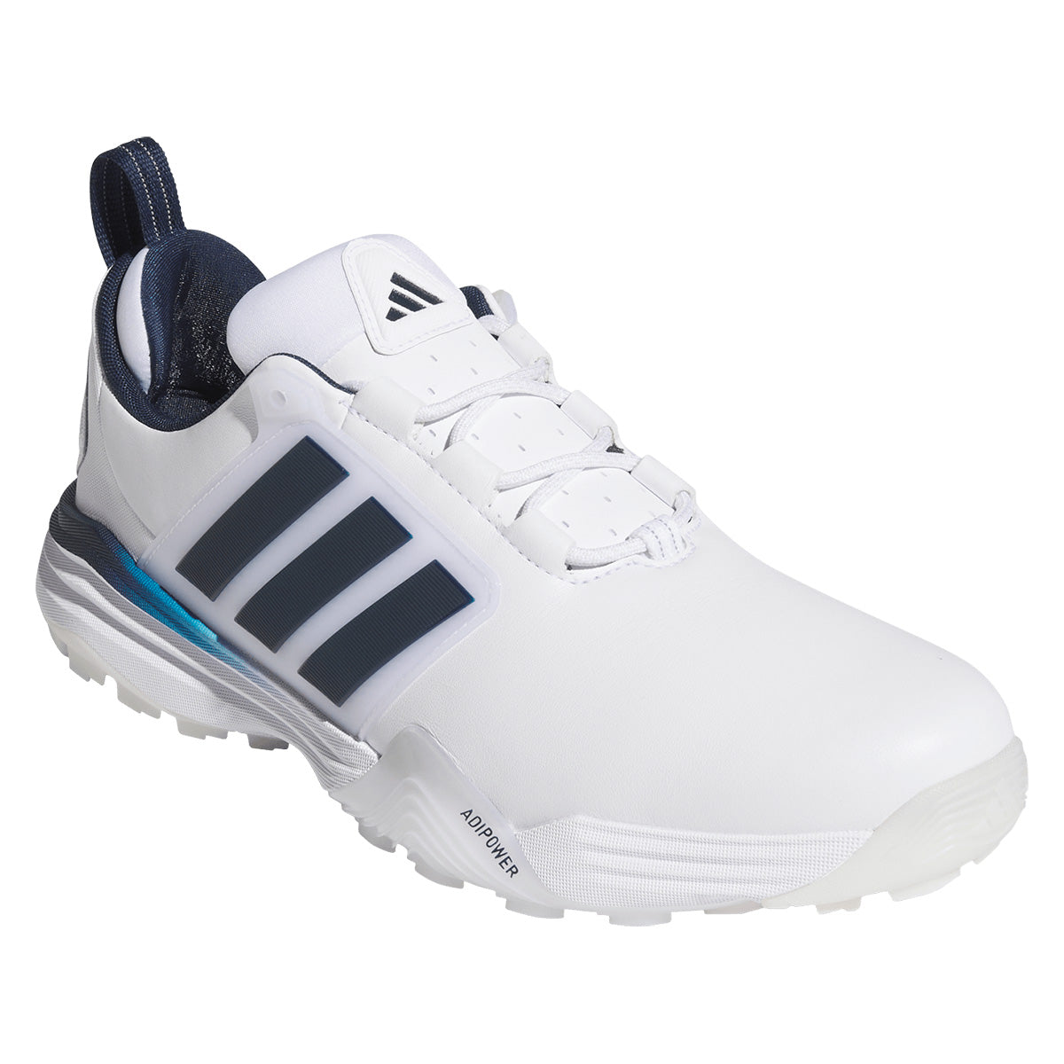 Adidas Adipower 26 SL Golf Shoes White/Collegiate Navy/Lucid Orange