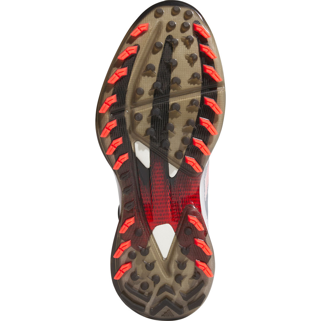 Adidas Adizero ZG BOA Golf Shoes White/Lucid Red/Black – Golf Discount