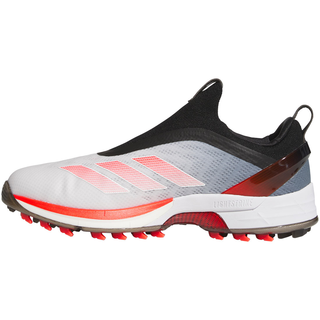 Adidas Adizero ZG BOA Golf Shoes White/Lucid Red/Black – Golf Discount