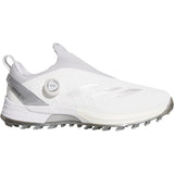 Adidas Adizero ZG BOA Golf Shoes White/Silver/Solid Grey