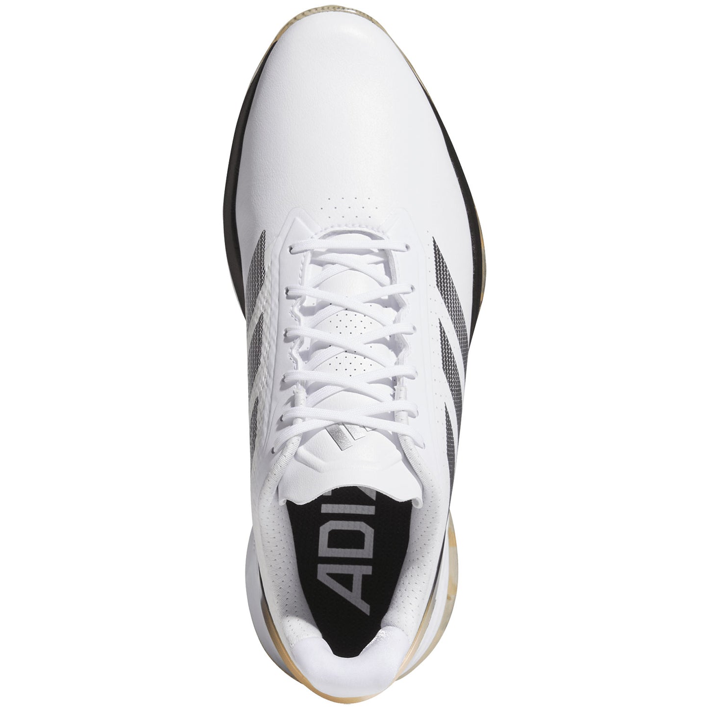 Adidas Adizero ZG Golf Shoes White/Black/Ice Tangerine
