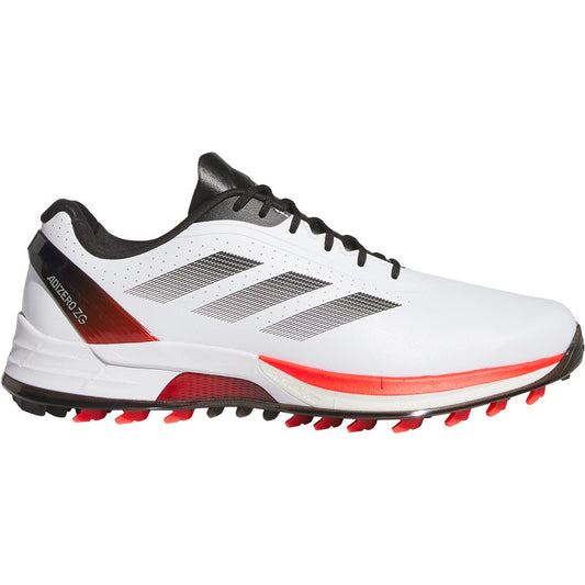 Adidas Adizero ZG Golf Shoes White/Lucid Red/Black