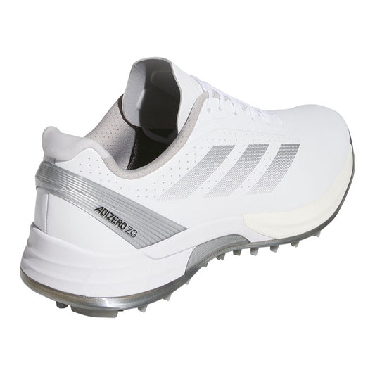 Adidas Adizero ZG Golf Shoes White/Silver/Iron Met