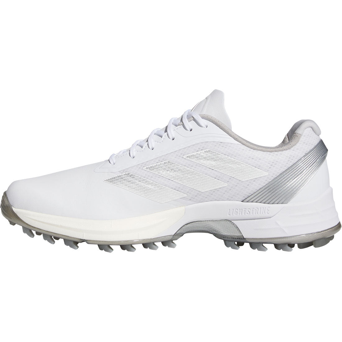 Adidas Adizero ZG Golf Shoes White/Silver/Iron Met