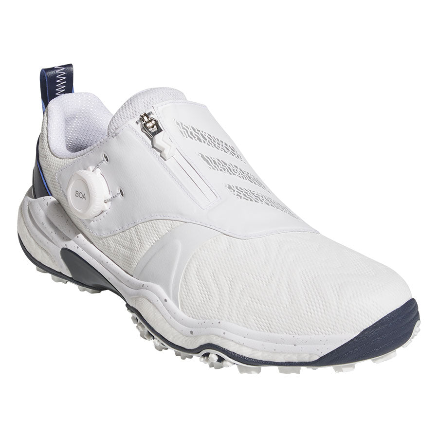 Adidas Codechaos 25 BOA Golf Shoes White/Silver/Collegiate Navy