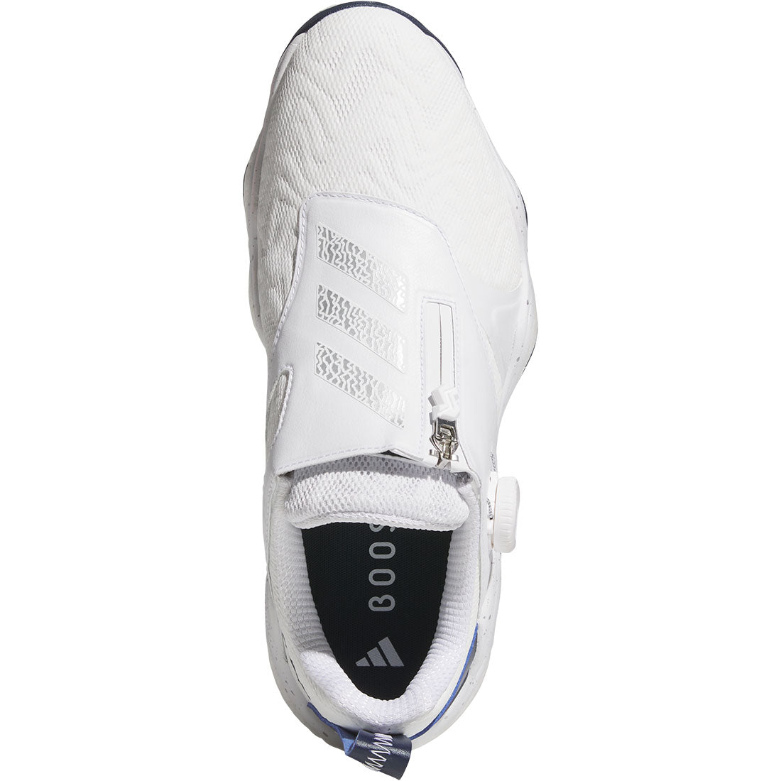 Adidas Codechaos 25 BOA Golf Shoes White/Silver/Collegiate Navy