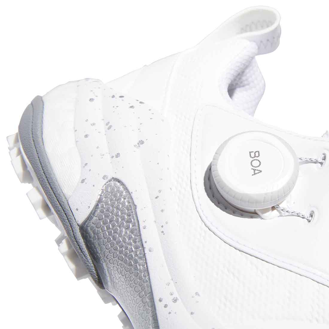 Adidas Codechaos 25 BOA Golf Shoes White/Silver/Grey Two – Golf