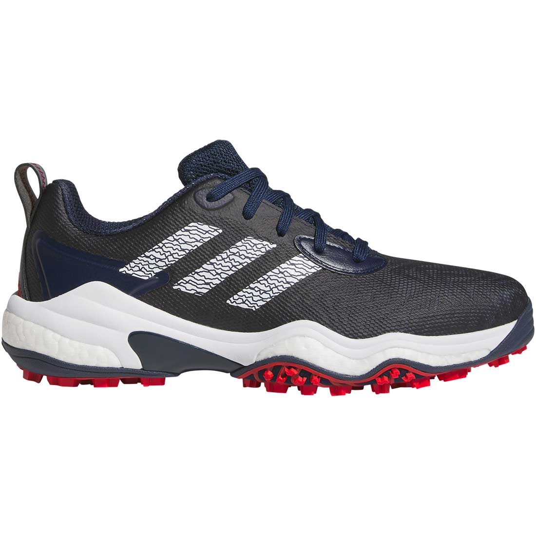 Adidas Codechaos 25 Golf Shoes Collegiate Navy/White/Better Scarlet