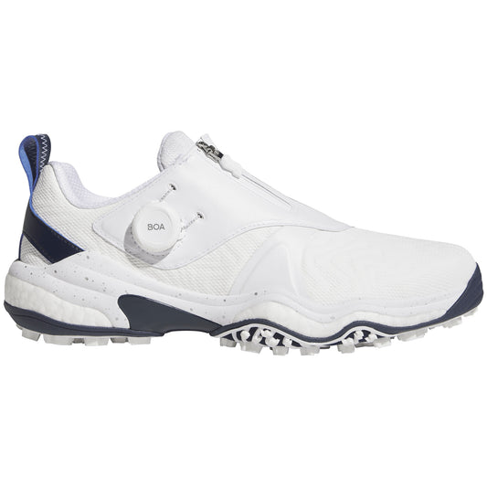 Adidas Codechaos BOA 25 SL Golf Shoes Cloud White/Silver Metallic/Collegiate Navy