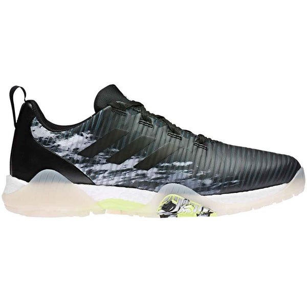 adidas Codechaos Golf Shoes - Men's - Core Black / Pulse Lime