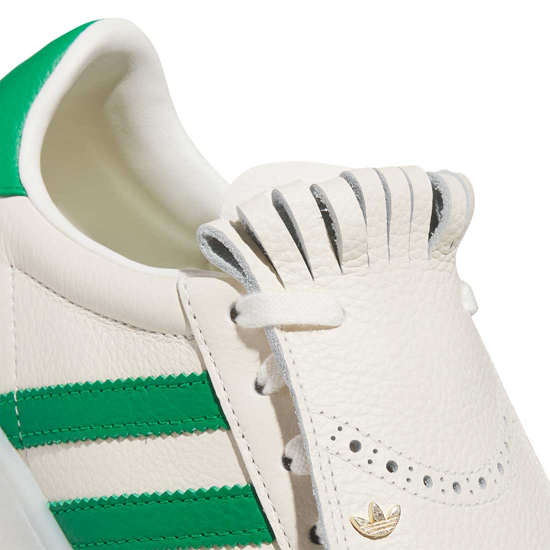 Adidas CourseCup Spikeless Golf Shoes Chalk White/Green/Almost Yellow