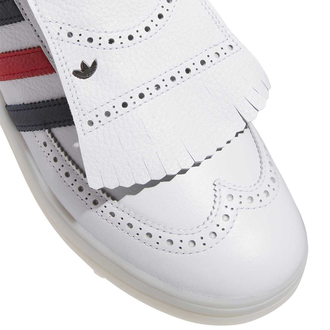 Adidas CourseCup Spikeless Golf Shoes White/Night Indigo/Better Scarlet