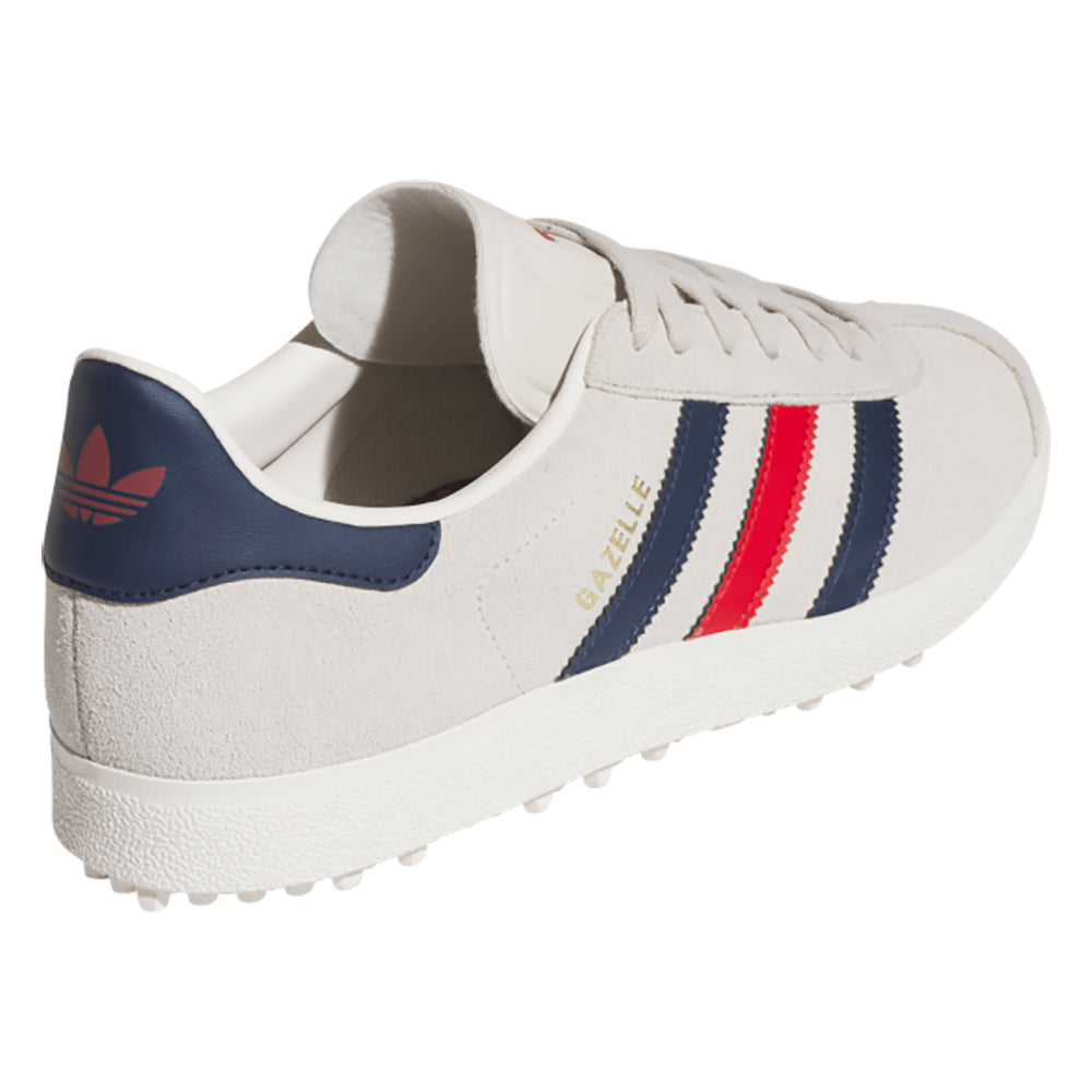 Adidas Gazelle Golf Shoes Alumina/Night Indigo/Better Scarlet