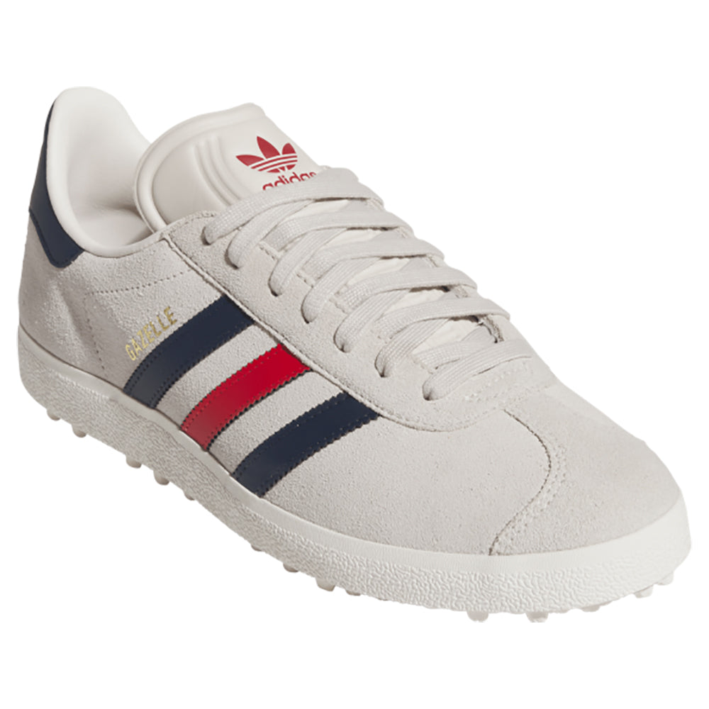 Adidas Gazelle Golf Shoes Alumina/Night Indigo/Better Scarlet