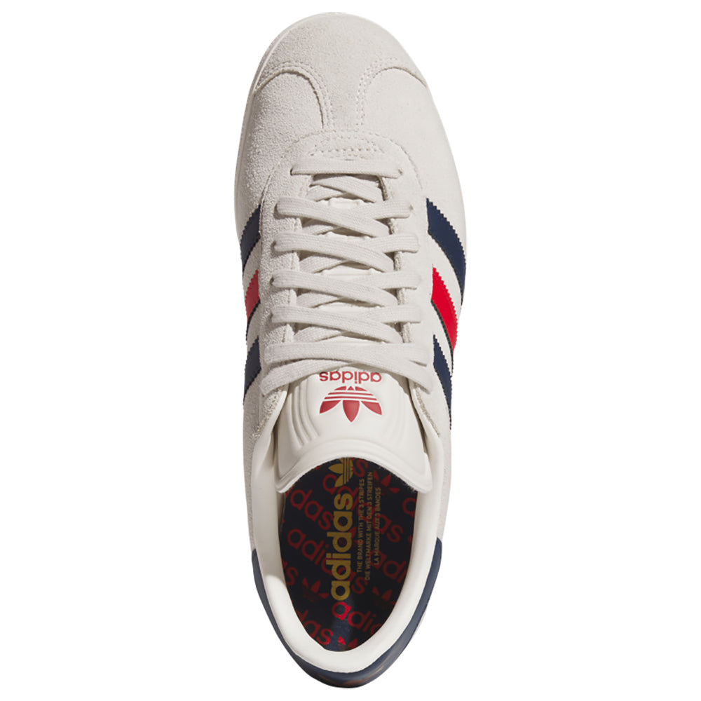 Adidas Gazelle Golf Shoes Alumina/Night Indigo/Better Scarlet