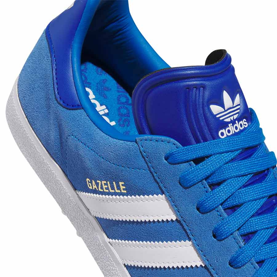 Adidas Gazelle Spikeless Golf Shoes Bluebird/White