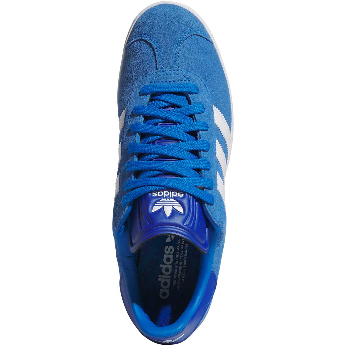 Adidas Gazelle Spikeless Golf Shoes Bluebird/White