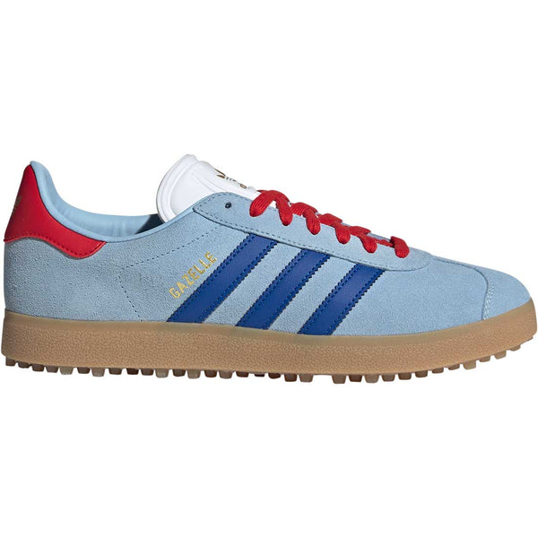 Adidas Gazelle Spikeless Golf Shoes Clear Sky/Team Royal – Golf Discount