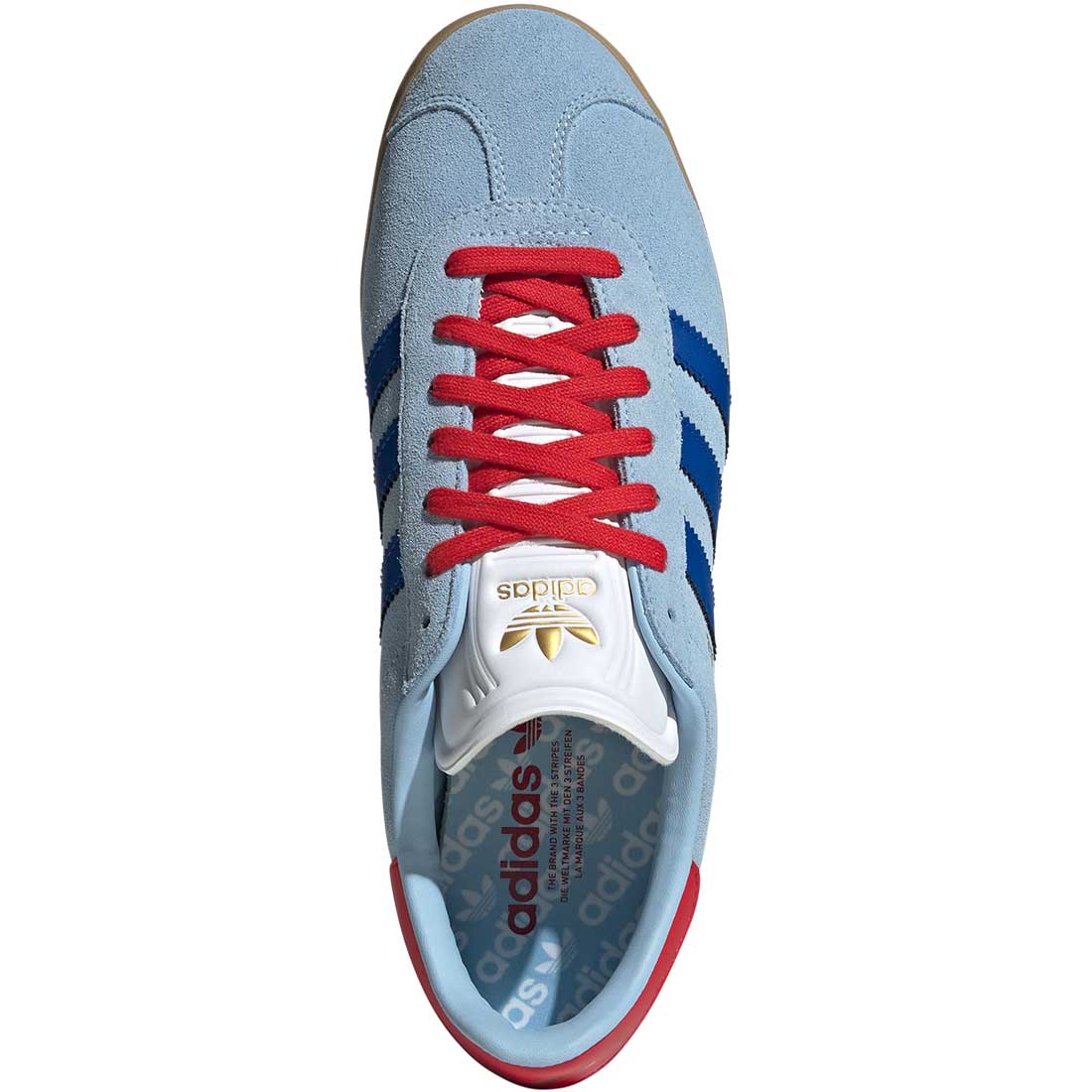 Adidas Gazelle Spikeless Golf Shoes Clear Sky/Team Royal – Golf