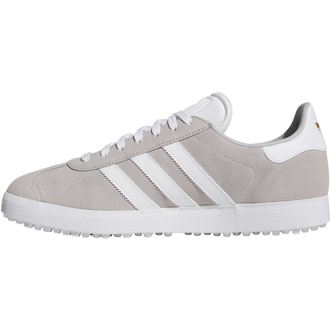 アディダス　GAZELLE GOLF IH2270 Adidas Gazelle Spikeless Golf Shoes Grey Two/White – Golf Discount