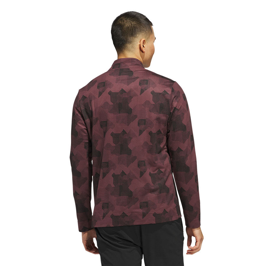 Adidas Go To Printed Quarter Zip Pullover