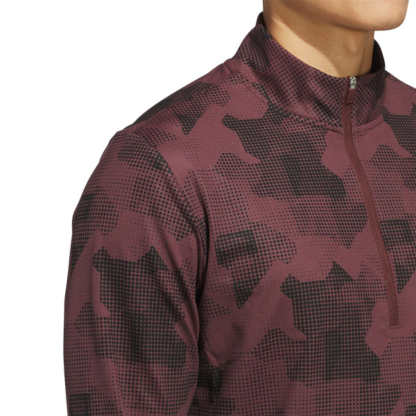 Adidas Go To Printed Quarter Zip Pullover