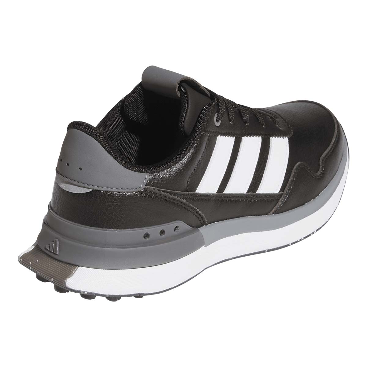 Adidas Juniors S2G 26 Golf Shoes Black/White/Grey Four