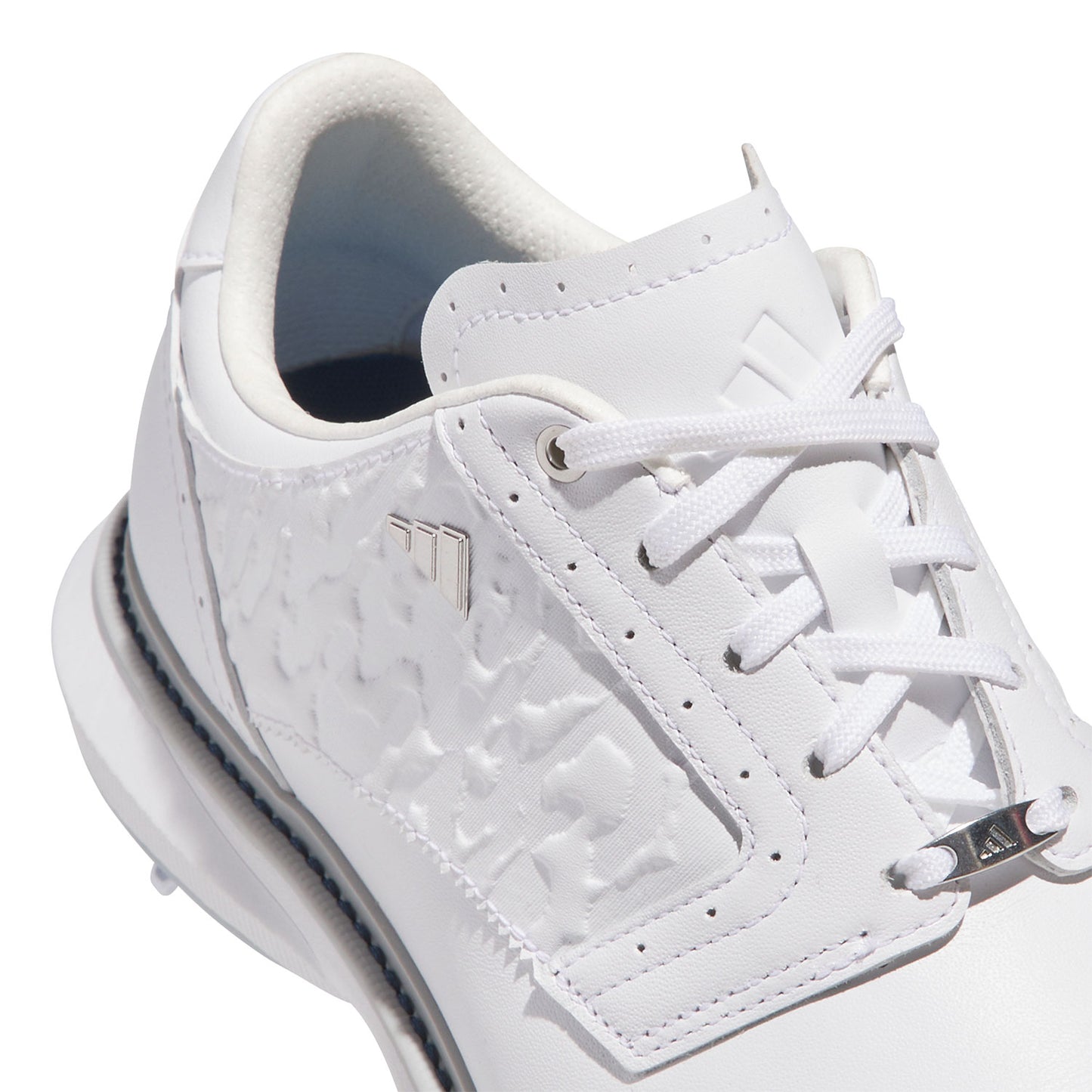 Adidas MC70 Golf Shoes White/Silver/Halo Silver