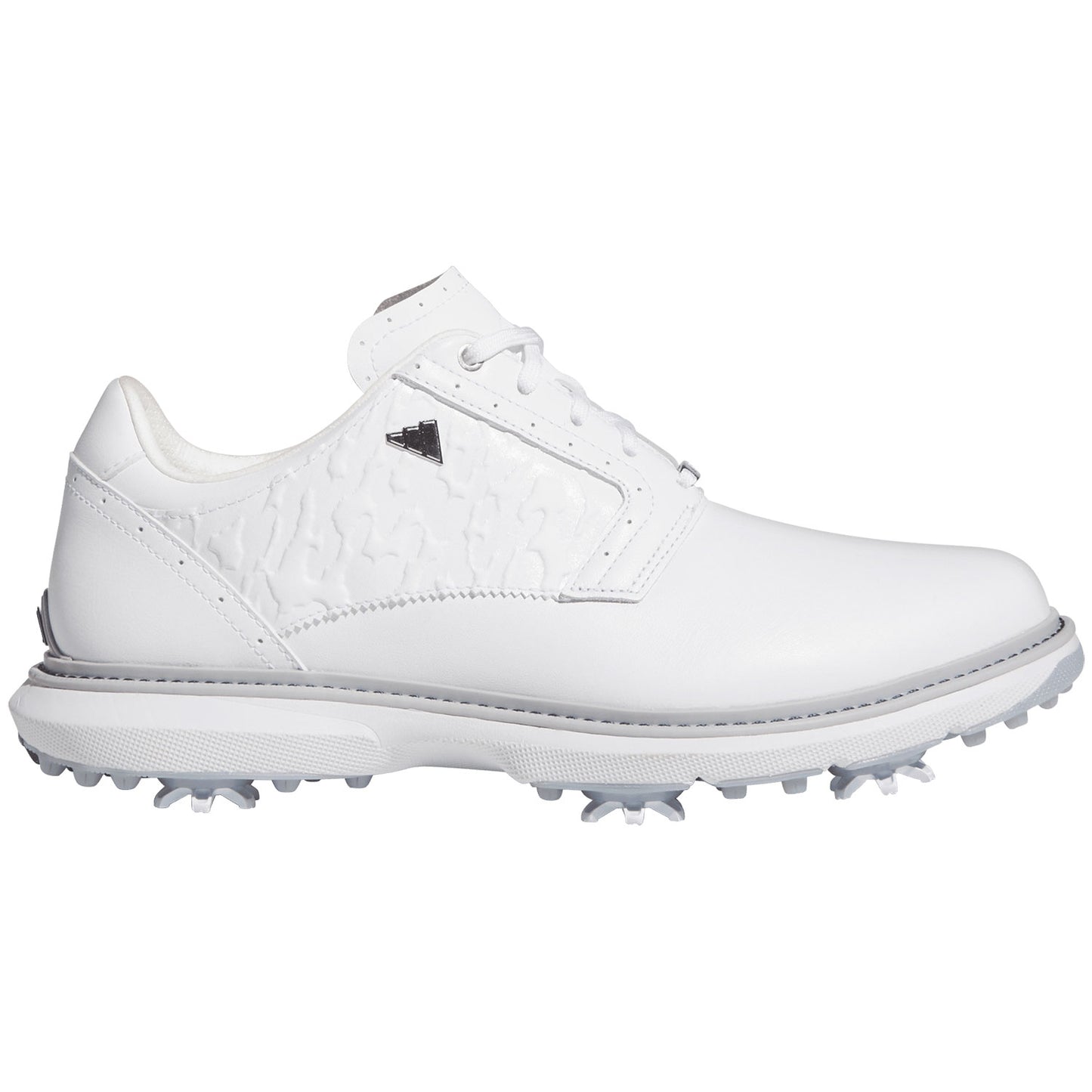Adidas MC70 Golf Shoes White/Silver/Halo Silver