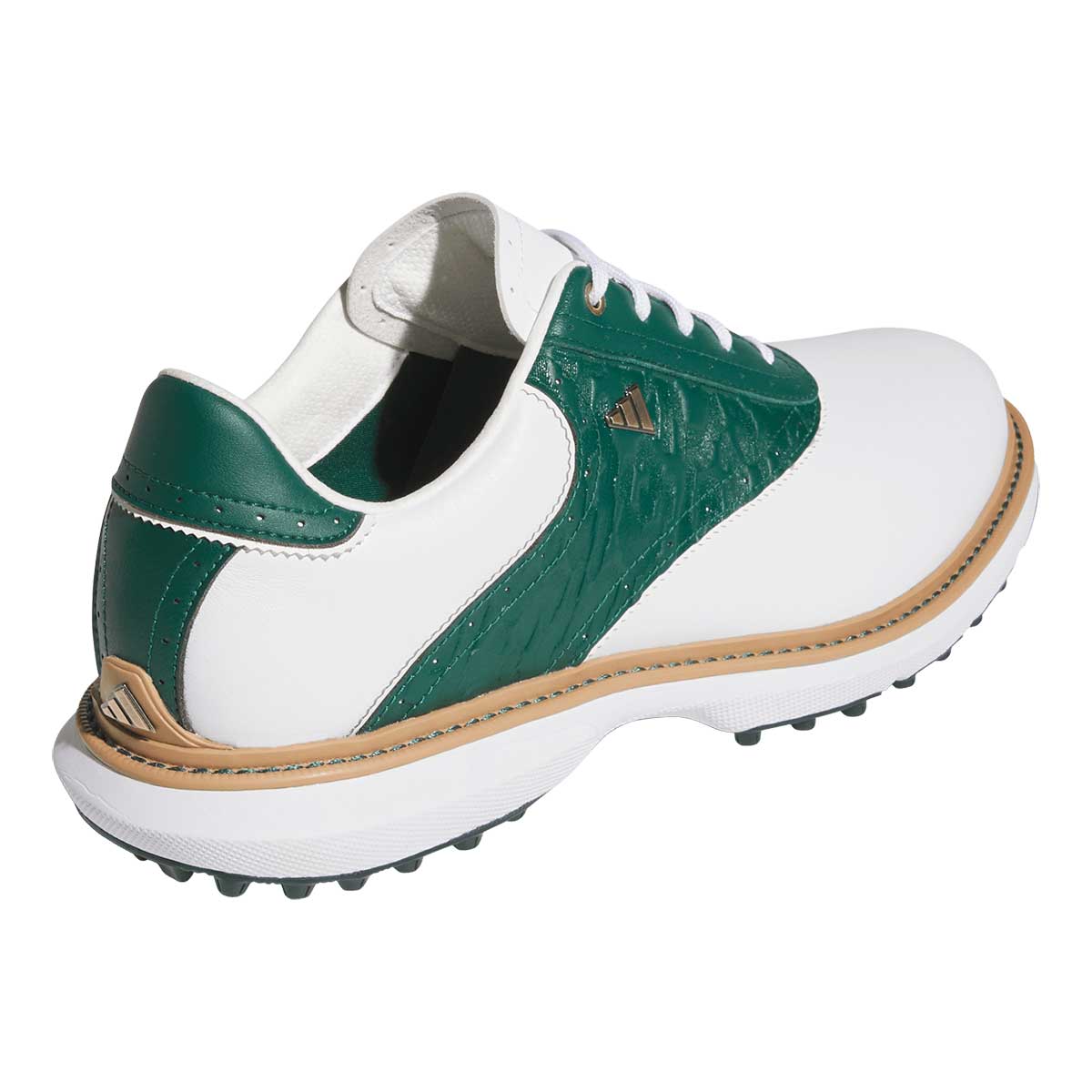 Adidas MC70 SL Golf Shoes White/Collegiate Green/Off-White