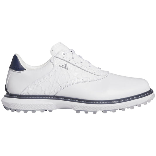 Adidas MC70 SL Golf Shoes White/Collegiate Navy/Halo Silver