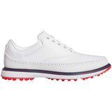 Adidas MC80 Golf Shoes White/Collegiate Navy/Red