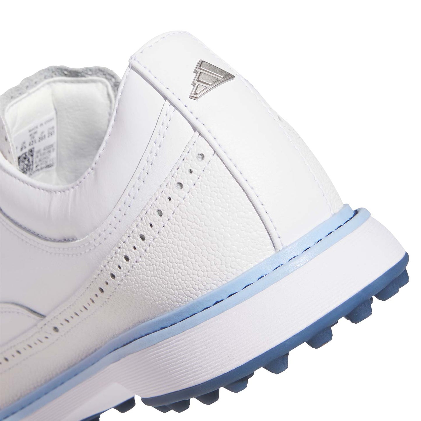 Adidas MC80 Golf Shoes White/Crystal Sky/Collegiate Navy
