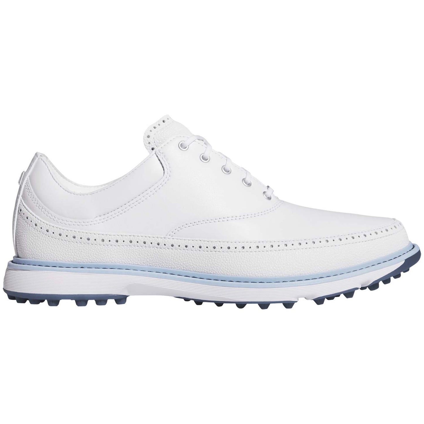 Adidas MC80 Golf Shoes White/Crystal Sky/Collegiate Navy