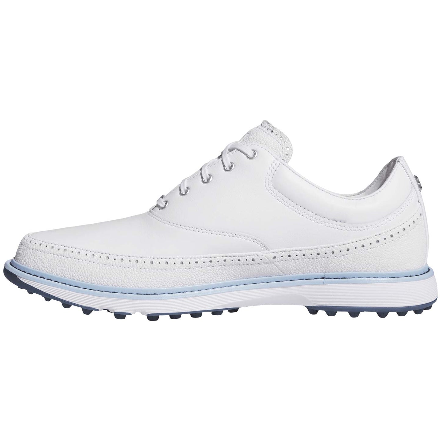 Adidas MC80 Golf Shoes White/Crystal Sky/Collegiate Navy