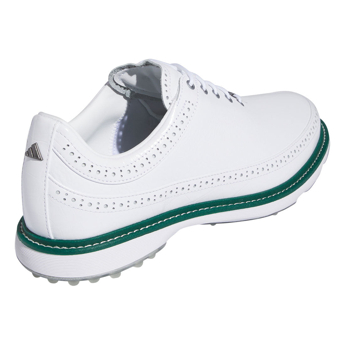 Adidas MC80 Golf Shoes White/Silver/Green